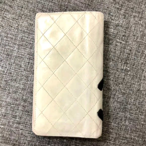 Authentic Beautiful Chanel Cambon line logo Wallet - Picture 2 of 14